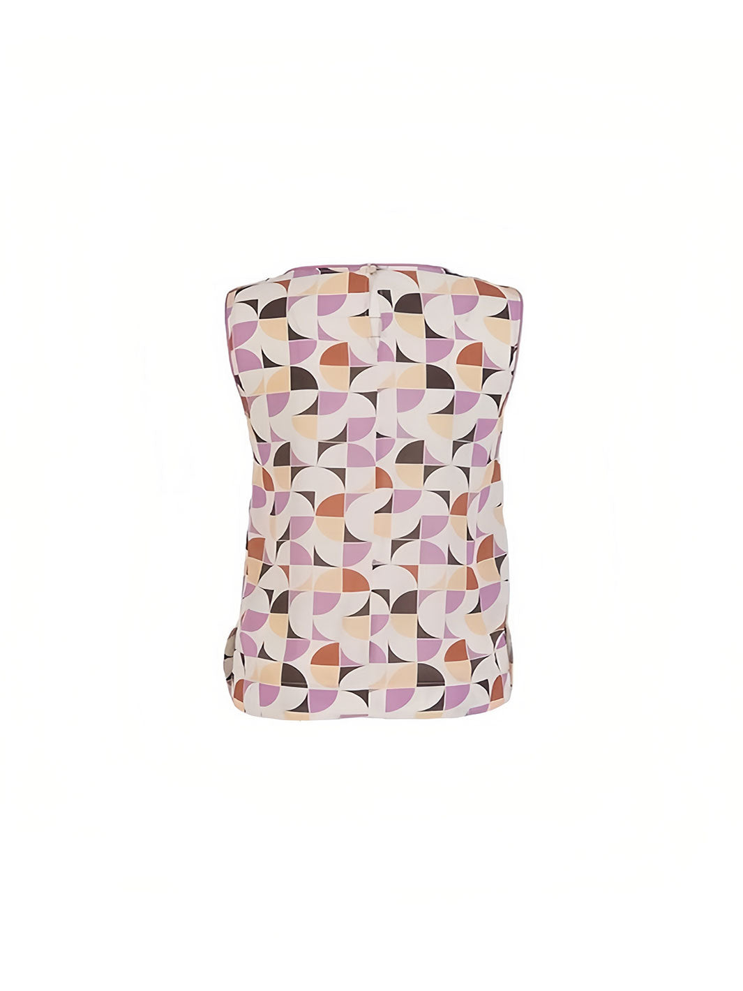 Women Blouse Ecru And Lilac