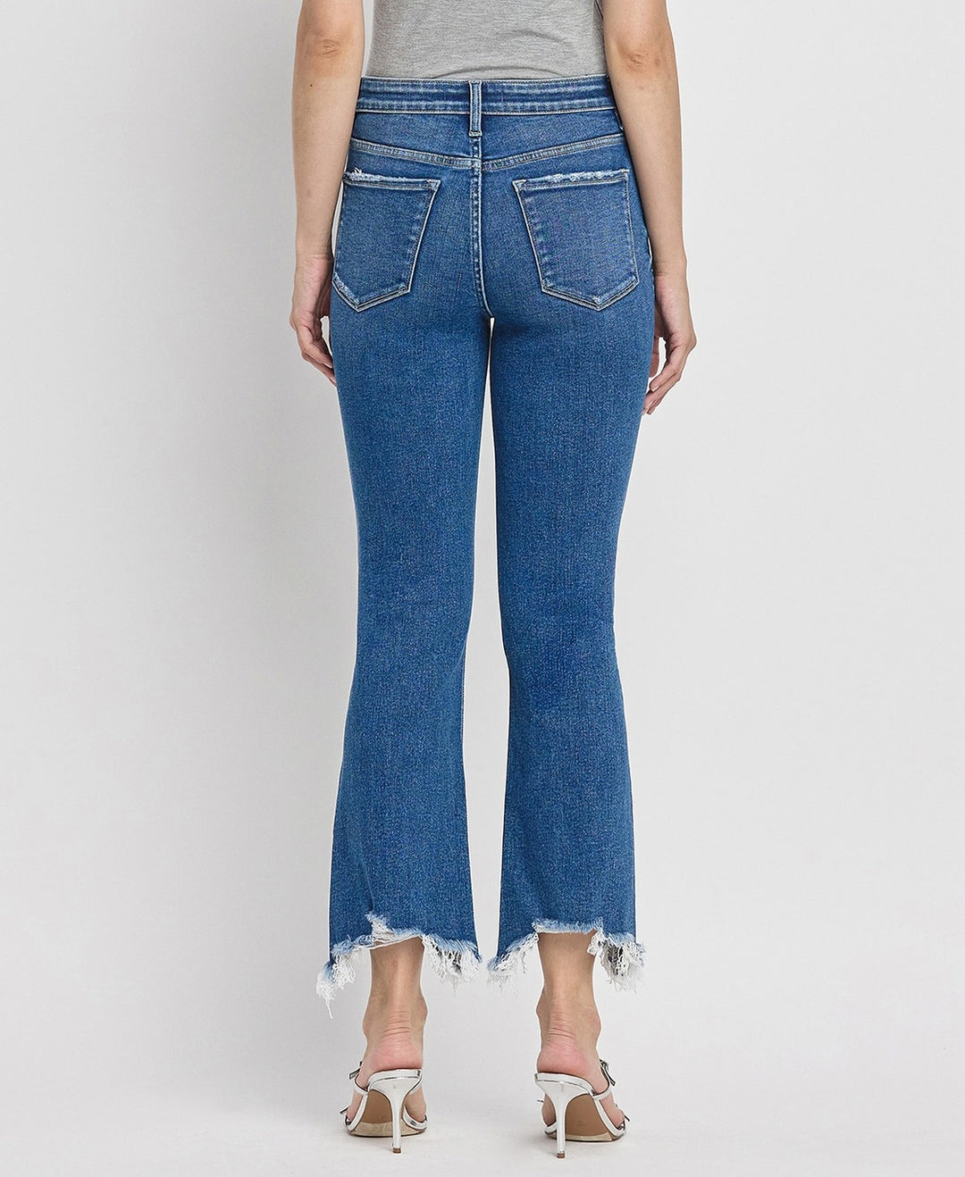High Rise Kick Flare Jeans - Generosity