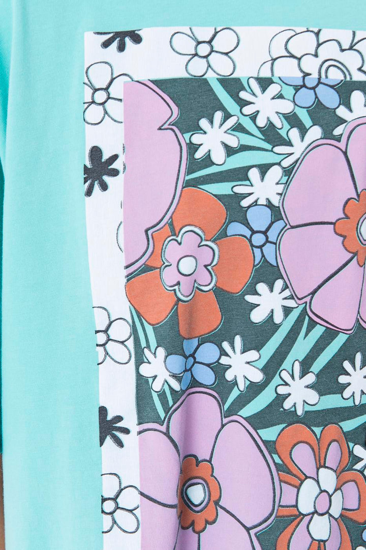 100% Cotton Basic Printed T-shirt