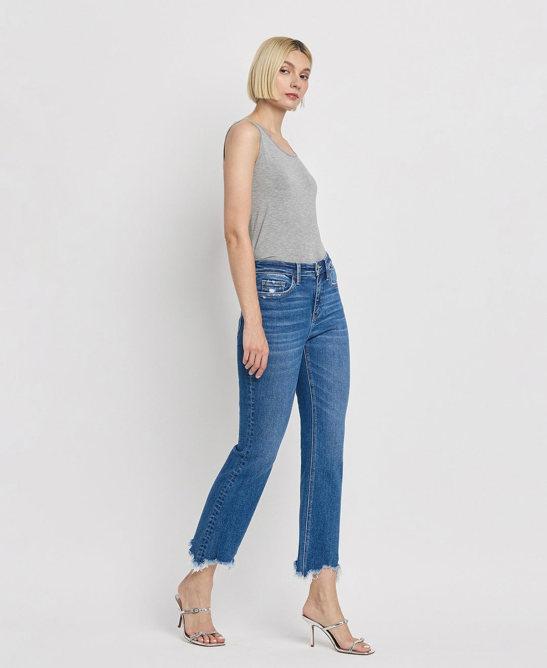 High Rise Kick Flare Jeans - Generosity