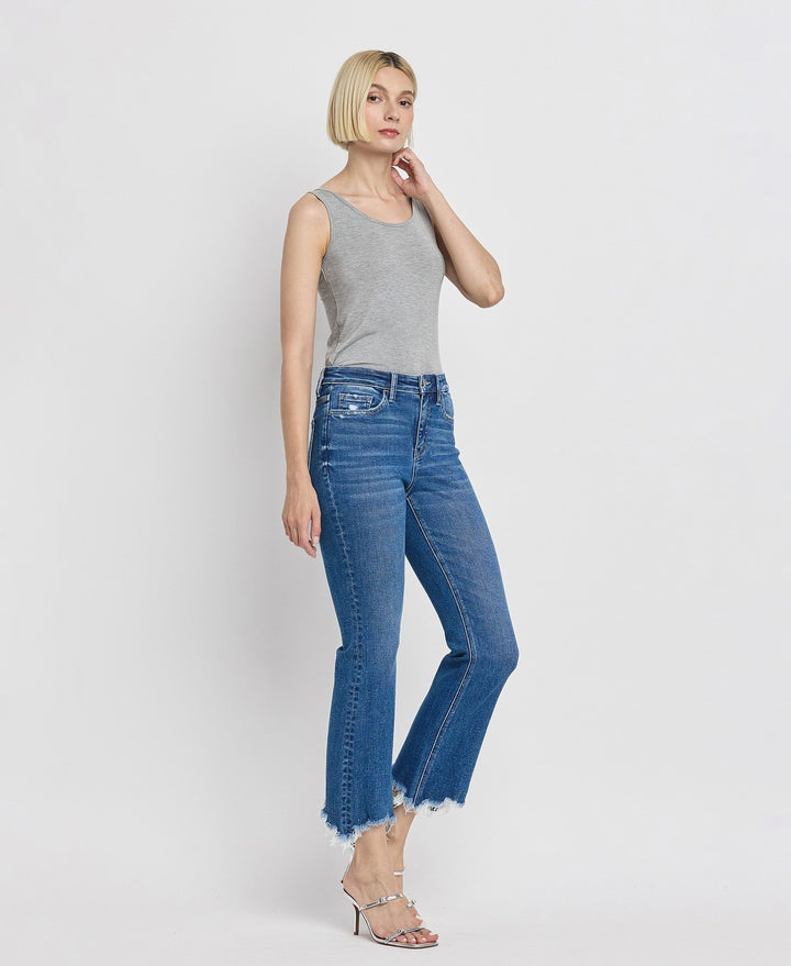 High Rise Kick Flare Jeans - Generosity