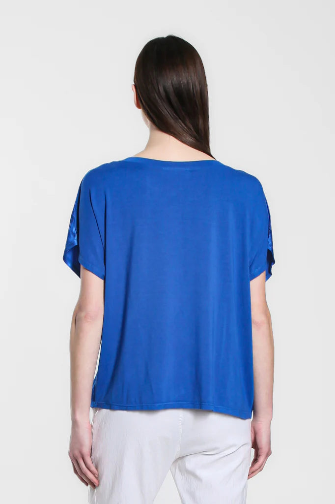 Lindy Viscose Sheen Top - Tees By Tina