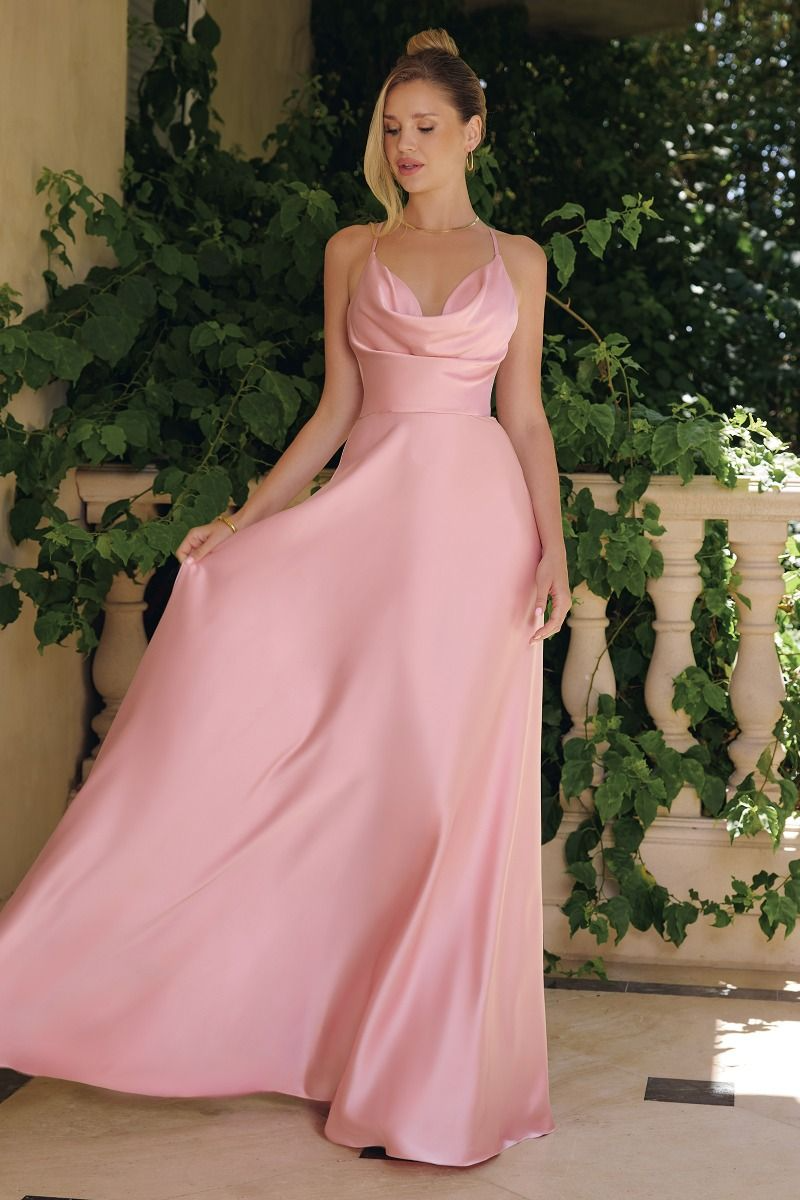 Rosalie Dusty Rose Gown mistyrose / Medium Rosalie Dusty Rose Gown mistyrose / Medium