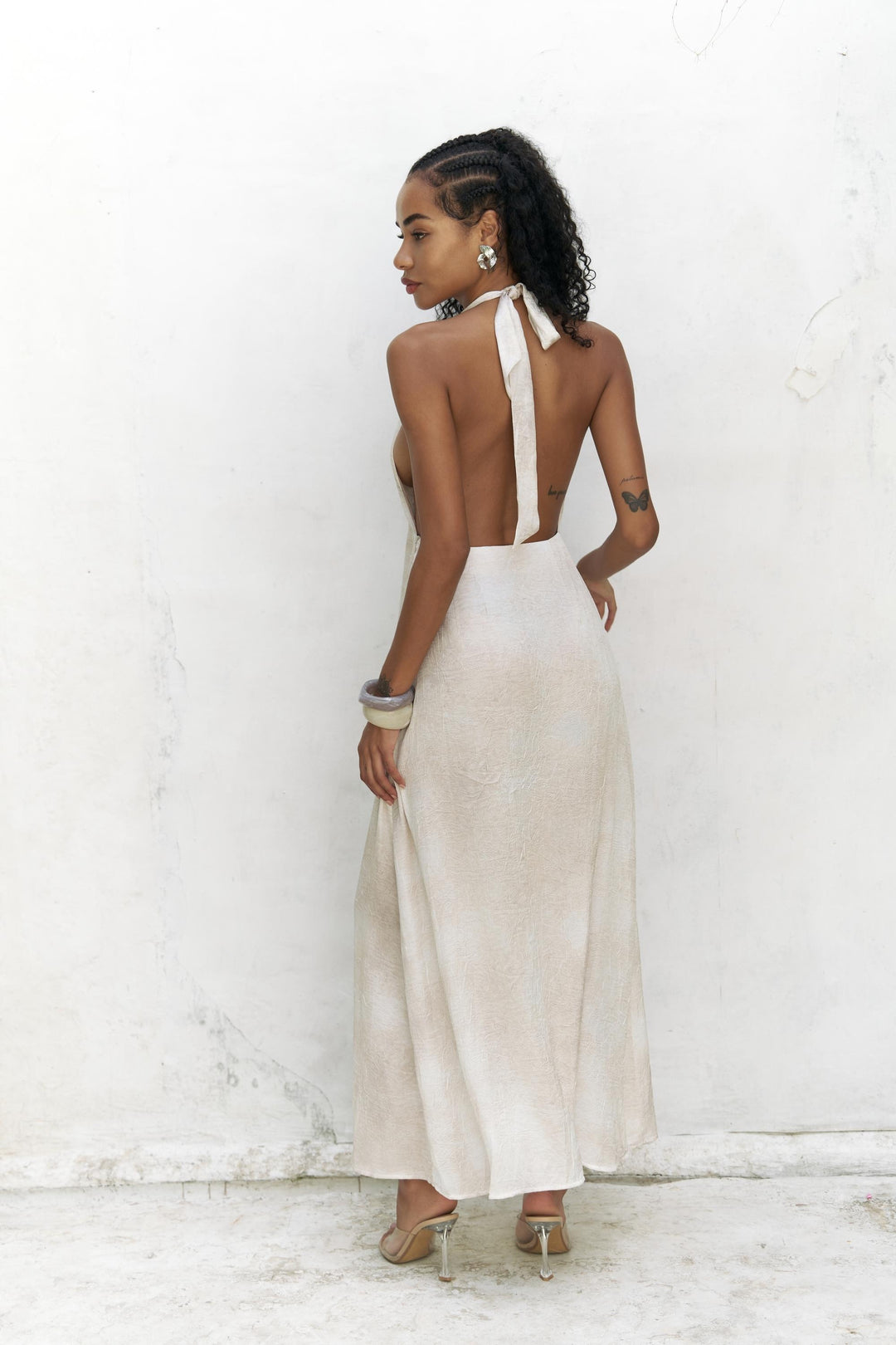 Alala Long Dress - Beige