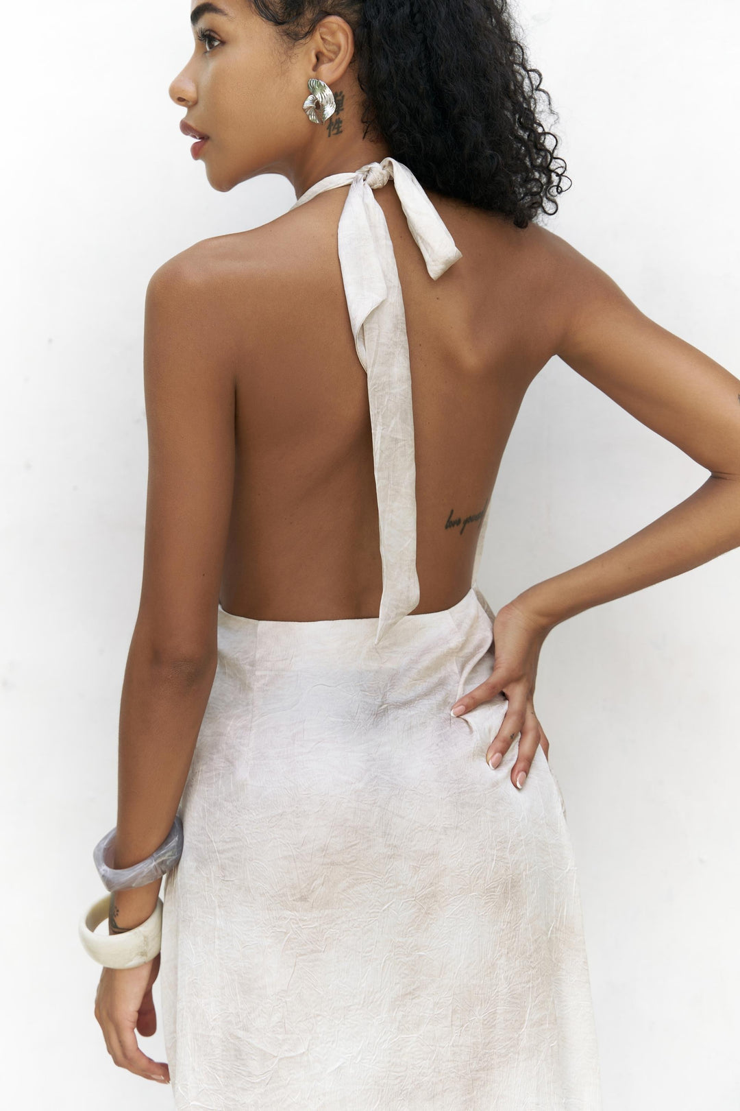 Alala Long Dress - Beige