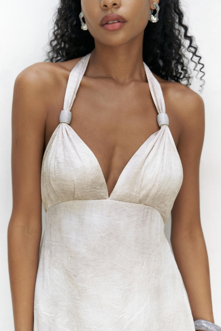 Alala Long Dress - Beige