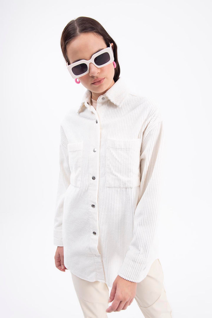 Corduroy Shirt Jacket