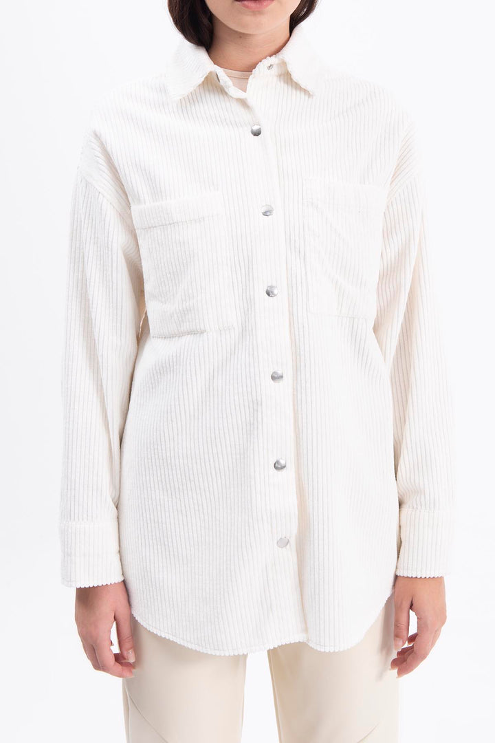 Corduroy Shirt Jacket