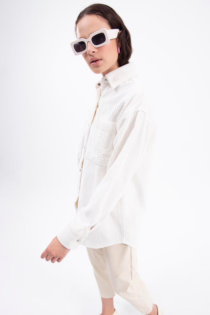 Corduroy Shirt Jacket