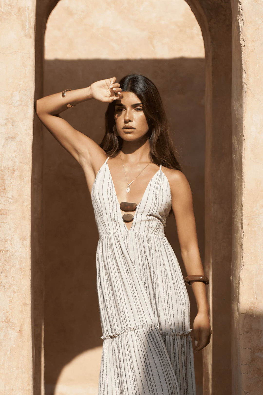 Hator Linen Long Dress