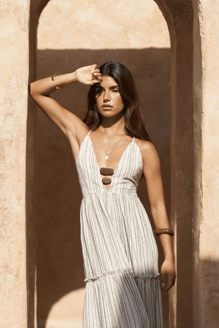 Hator Linen Long Dress