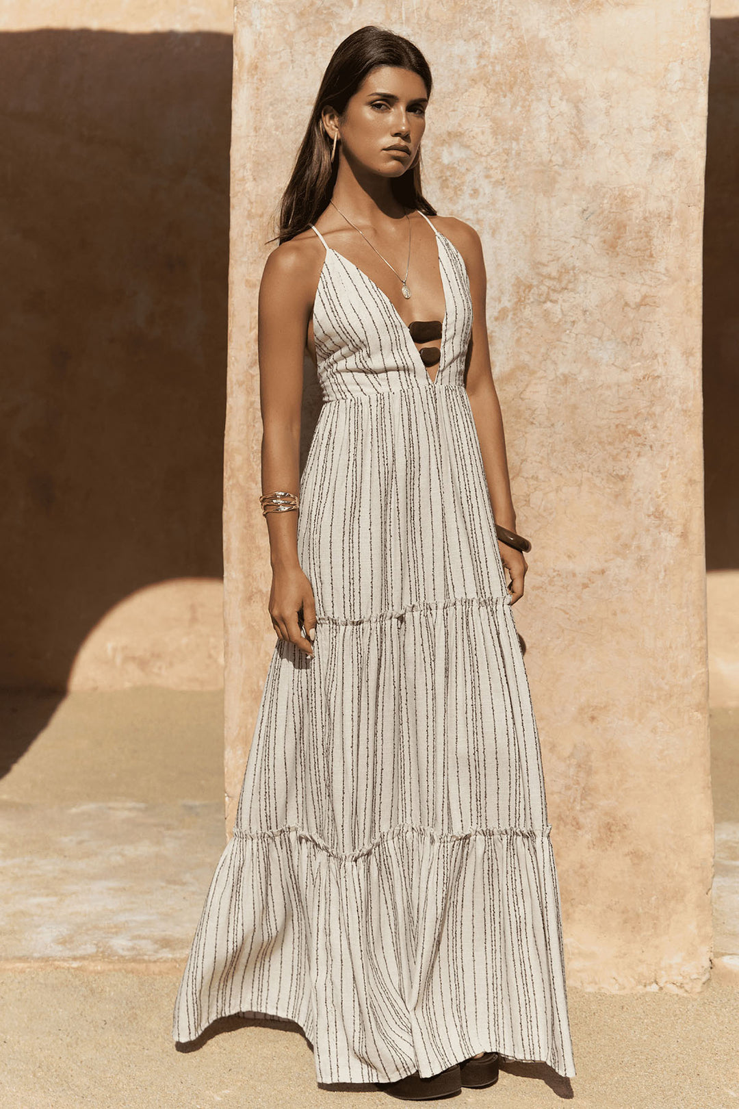 Hator Linen Long Dress