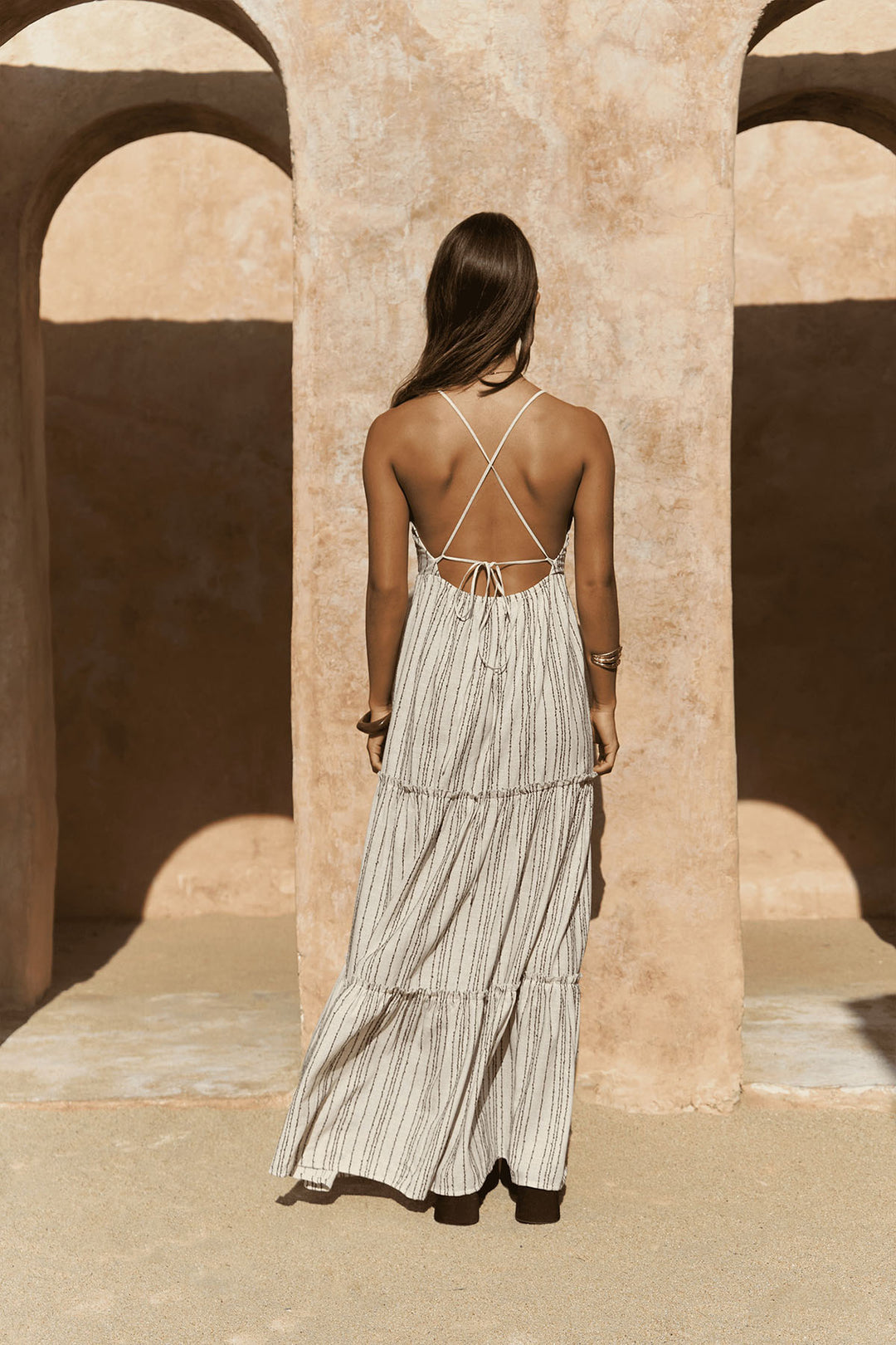 Hator Linen Long Dress