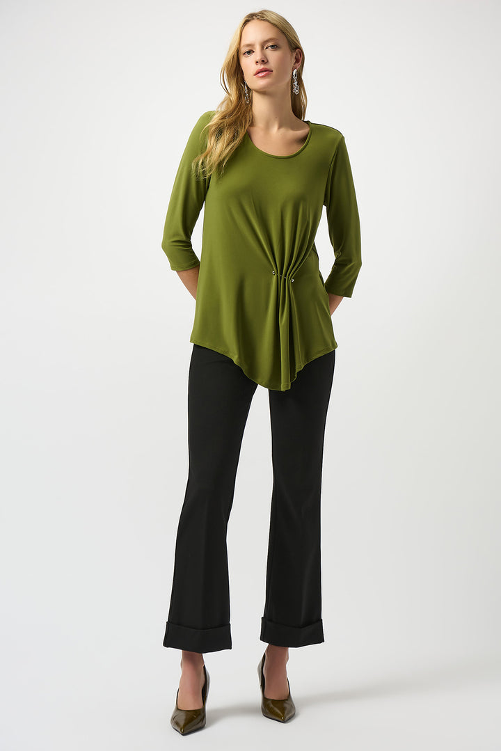 Heavy Knit Flared Pull-On Pants - Joseph Ribkoff
