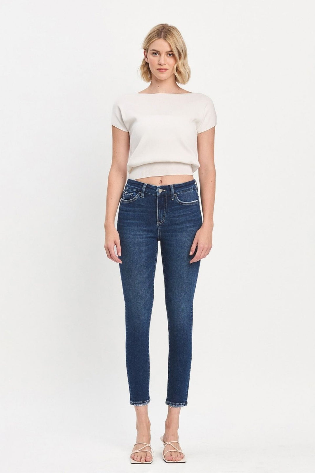 High Rise Skinny Jeans - Eulogize