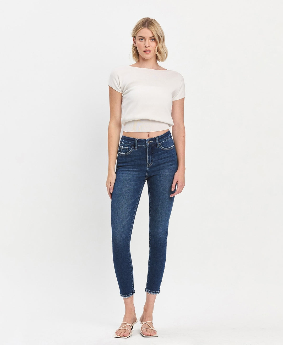 High Rise Skinny Jeans - Eulogize