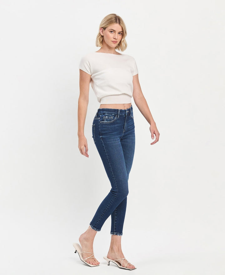 High Rise Skinny Jeans - Eulogize