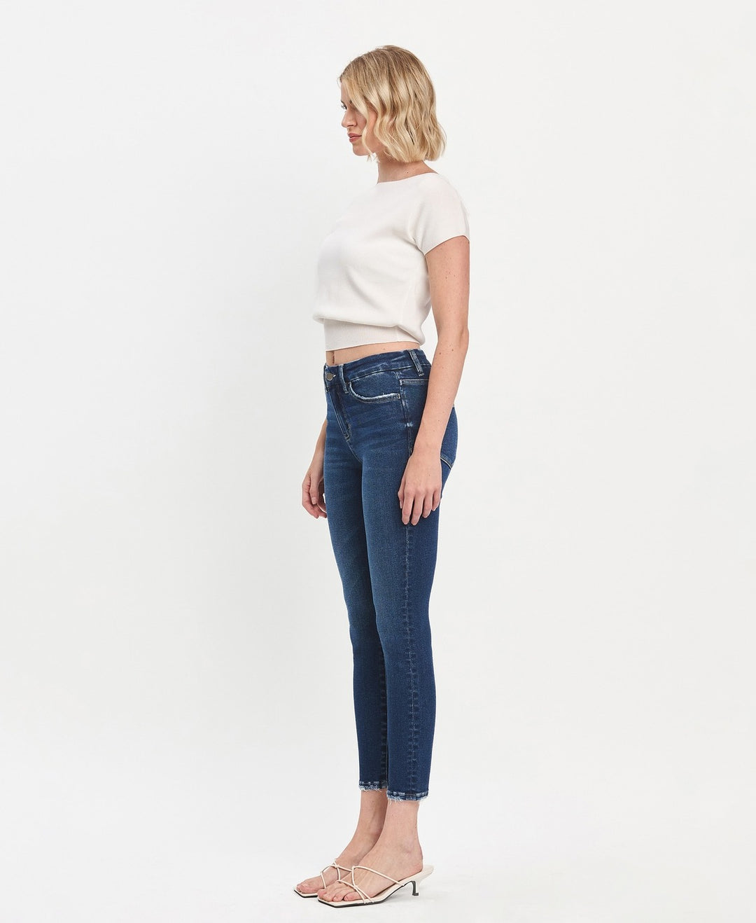 High Rise Skinny Jeans - Eulogize