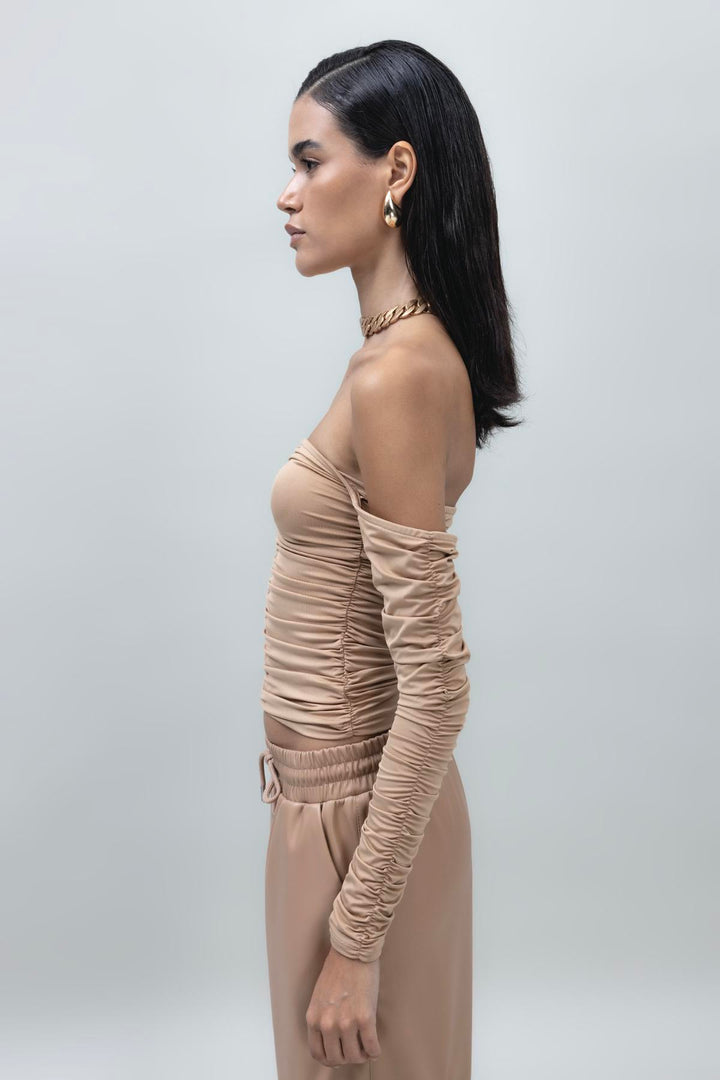 Off The Shoulder Draped Top