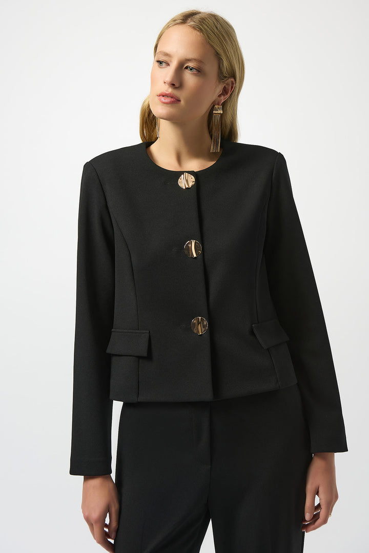 Scuba Crepe Boxy Blazer - Joseph Ribkoff