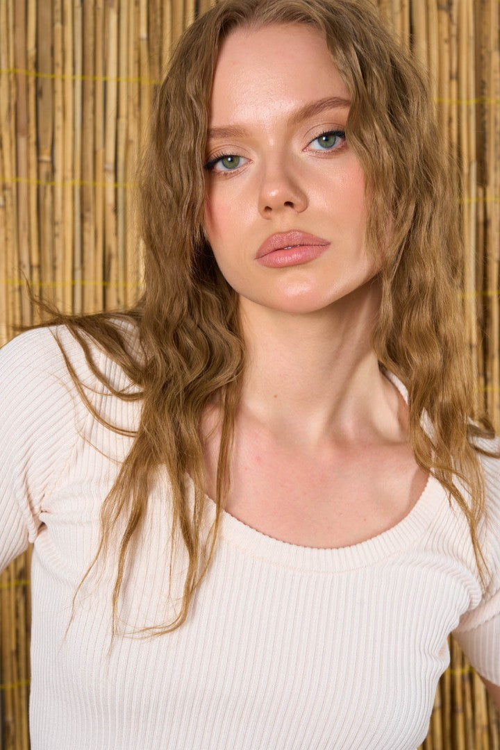 Malyn Knitwear Short Sleeve Sweater