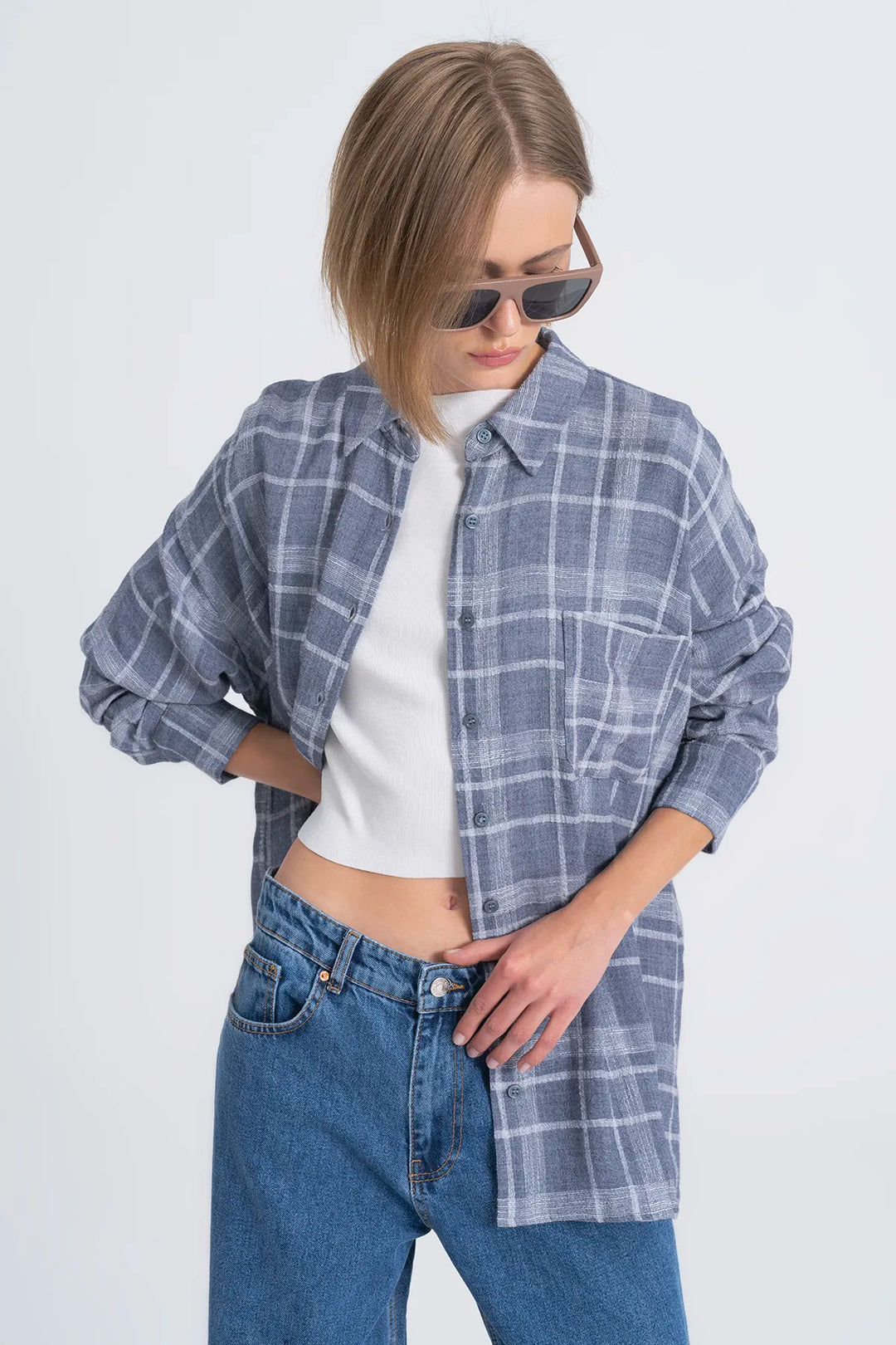 Wool Oversized Shirt