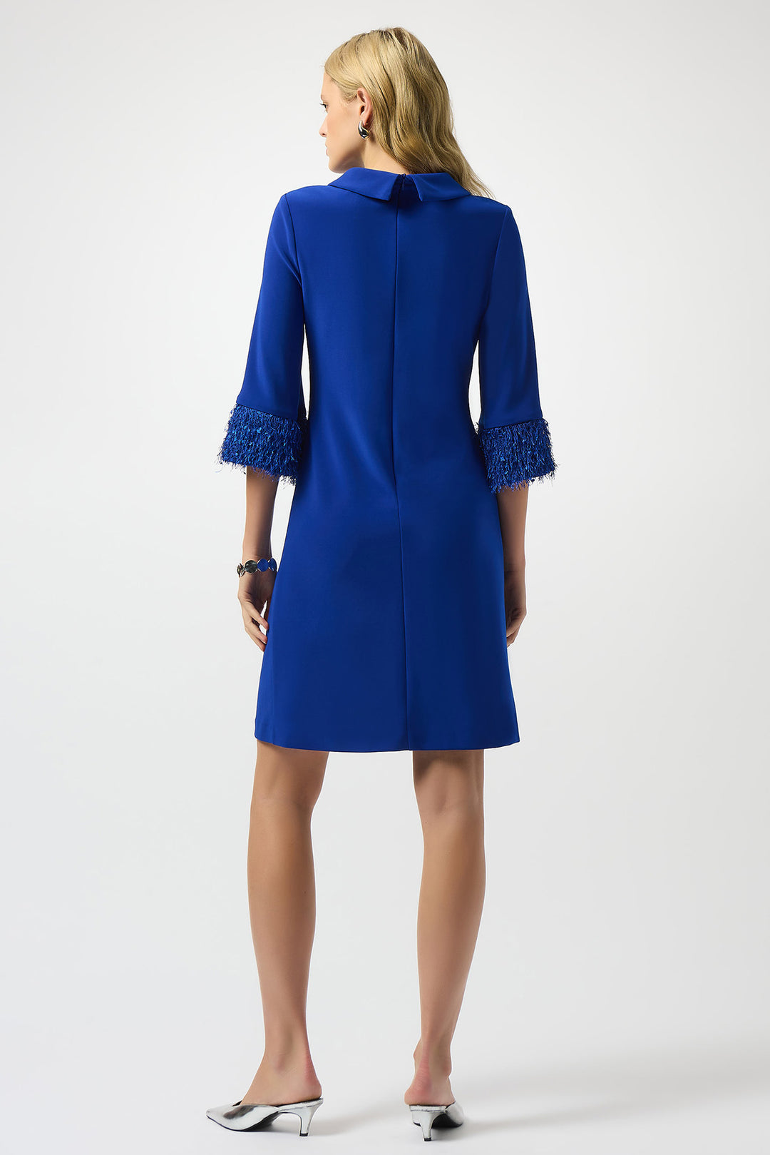 Silky Knit & Novelty A-Line Dress - Joseph Ribkoff