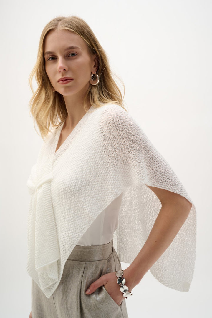 Soft Knit Draped Pull-Through Cover-Up - Joseph Ribkoff