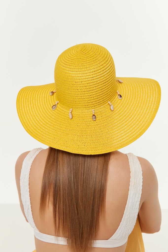 Conch Wide Straw Hat