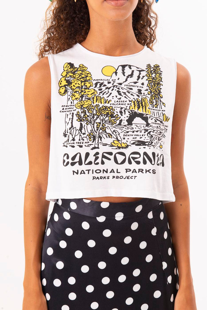 Printed Crop Top