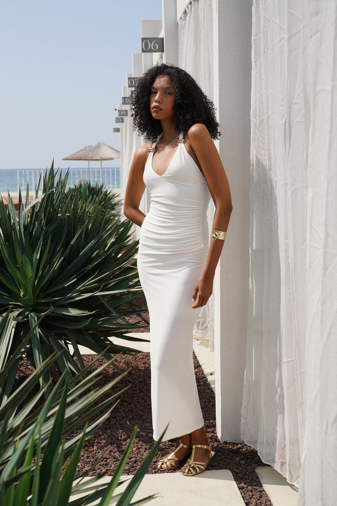 Anabel Dress - White