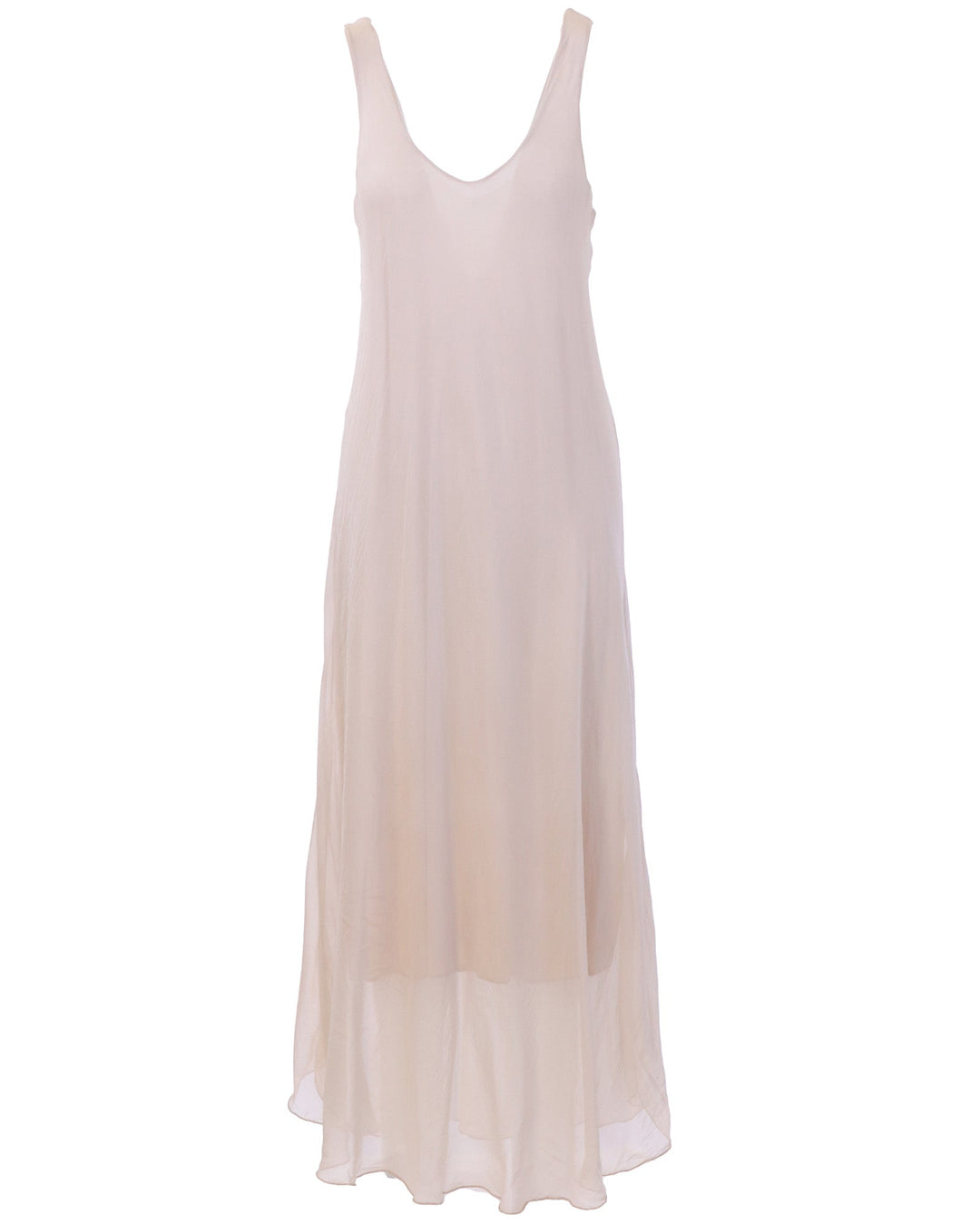 Italian Silk Blend Maxi Dress