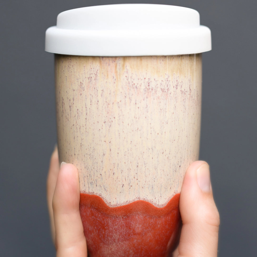 Jupiter Ceramic Travel Mug – 12oz Stoneware Travel Mug