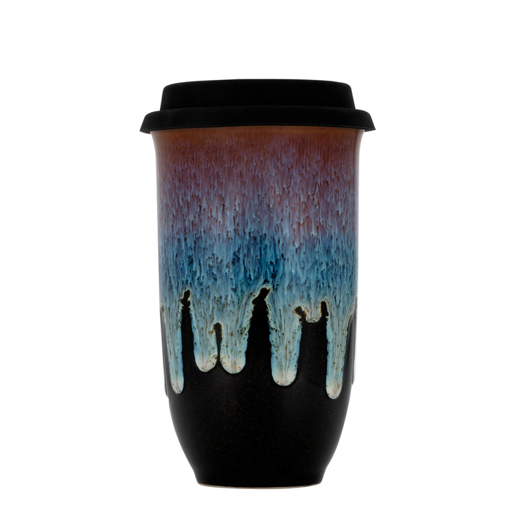Monsoon Ceramic Travel Mug – 16oz with Lid &amp; Sleeve