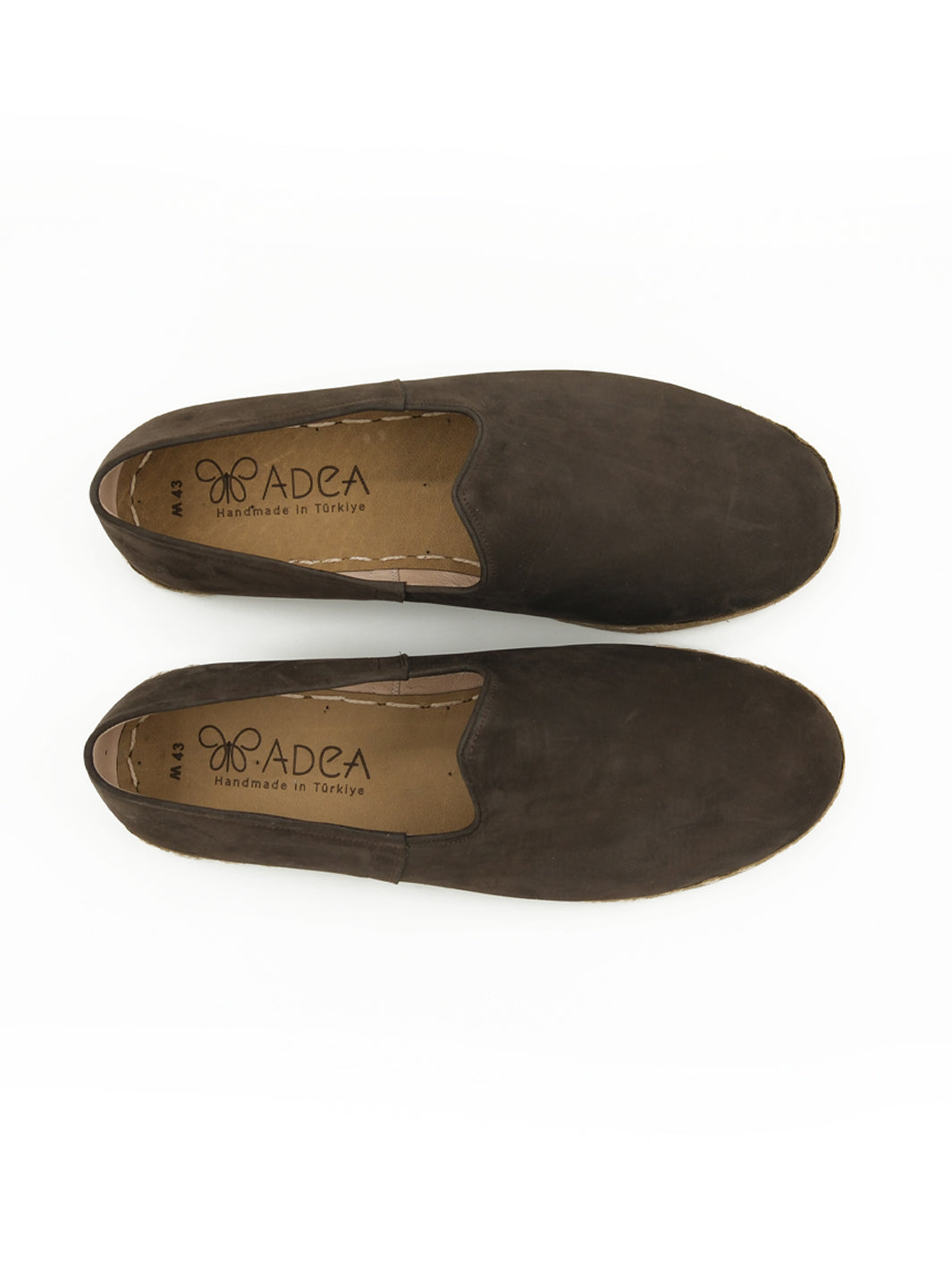 MEN'S Espresso Brown SLIP ON SHOES - Nubuck LEATHER