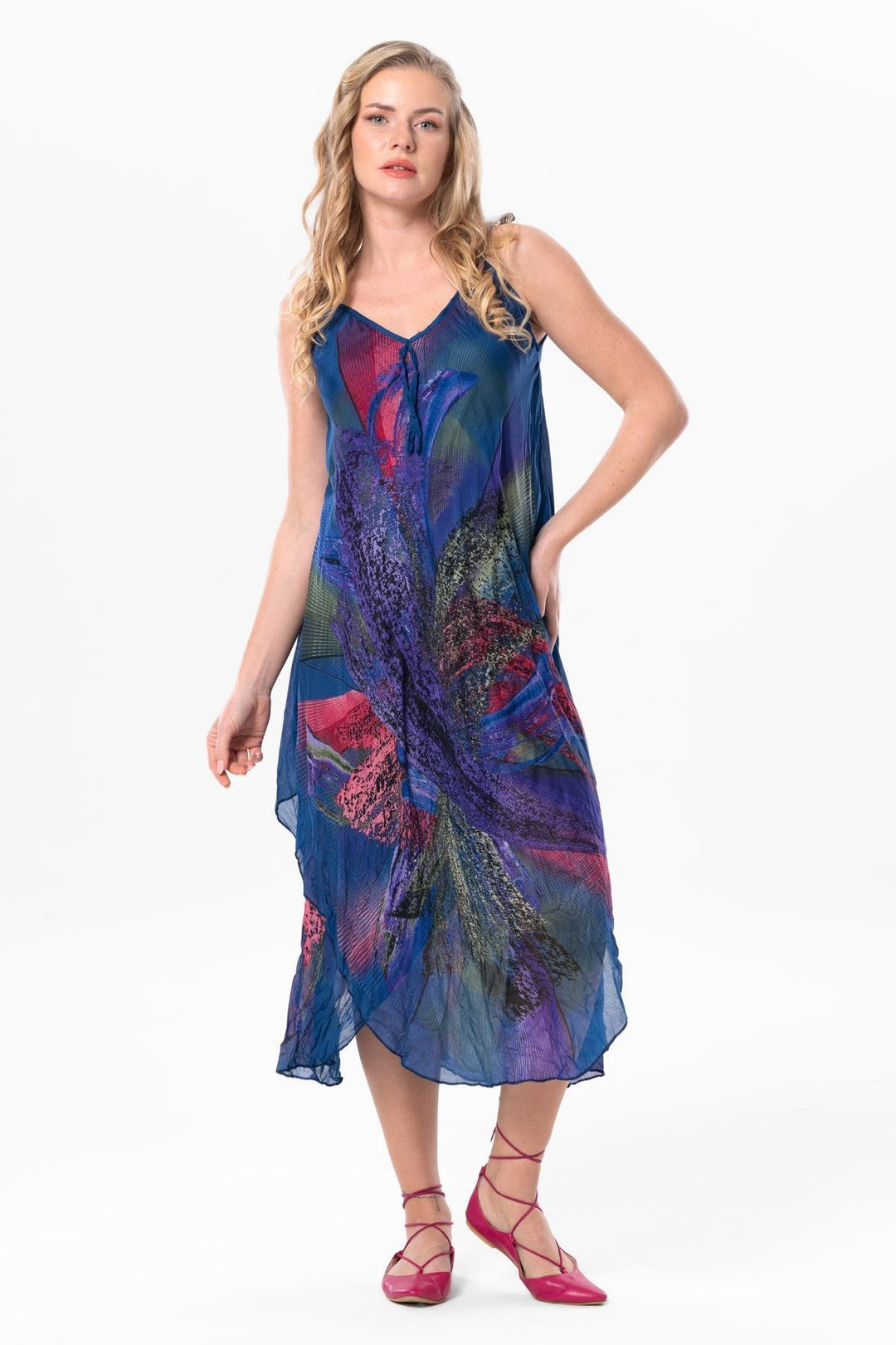 one size multicolor Beach Dress