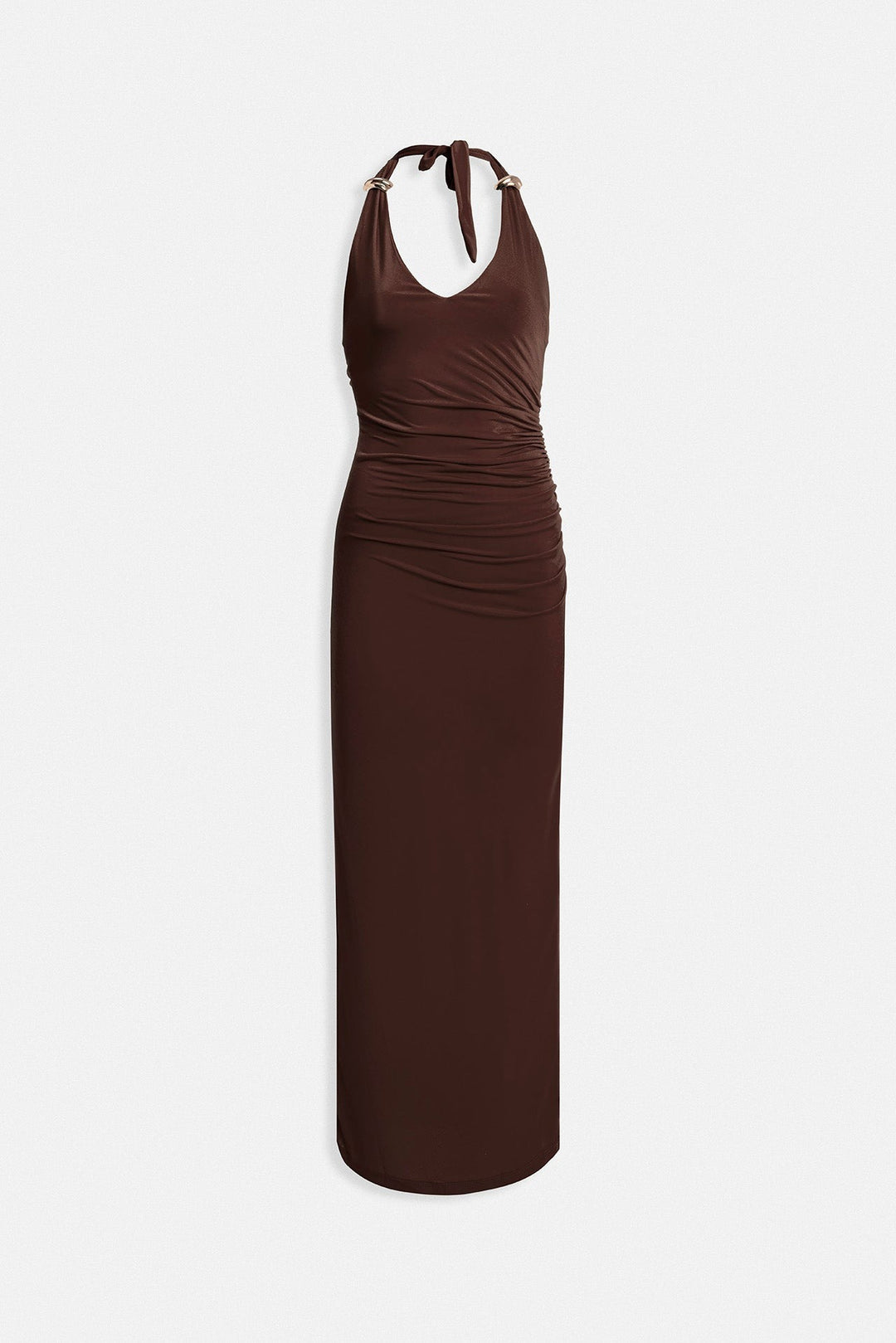Anabel Dress - Mocha Brown
