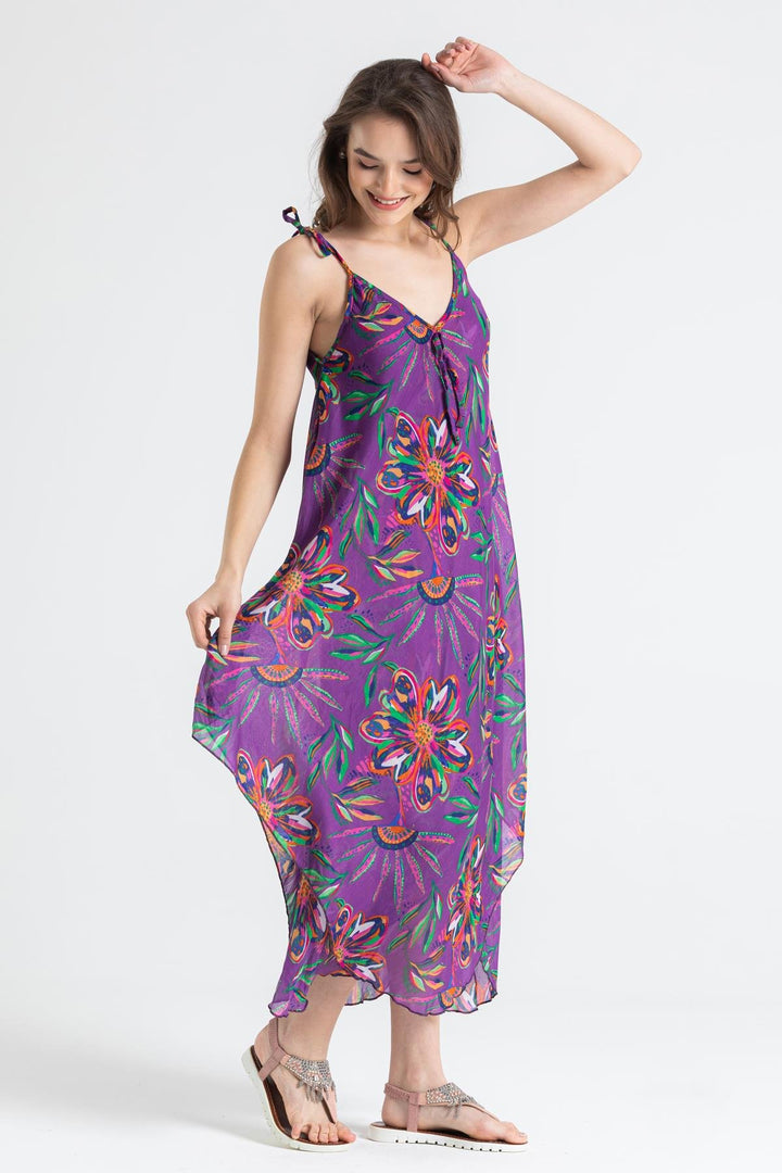 one size multicolor Beach Dress