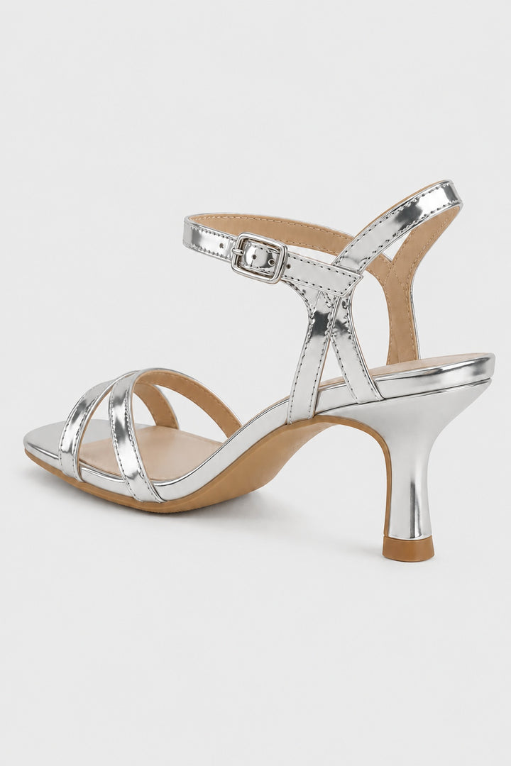 Silver Filter Refined Stiletto
