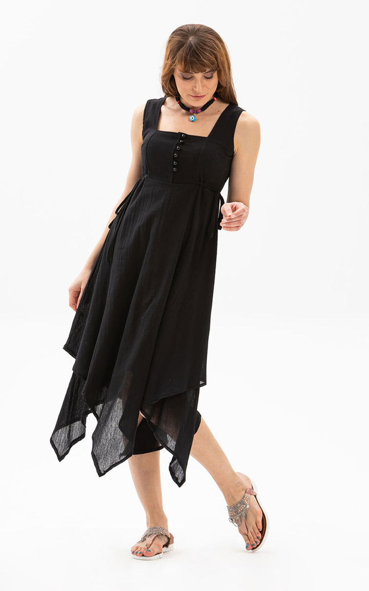 cotton midi dress