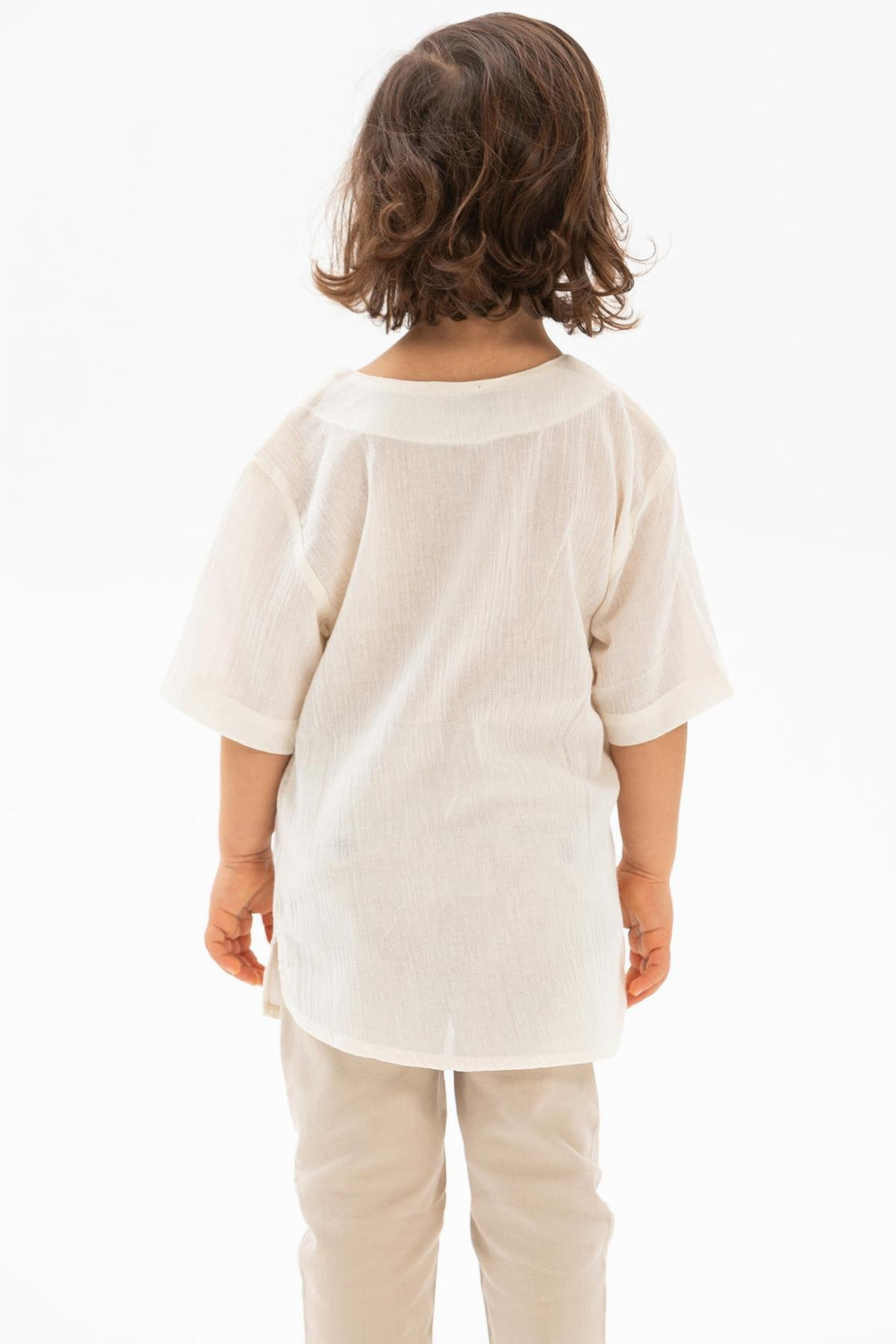 Boys Ivory T-Shirt