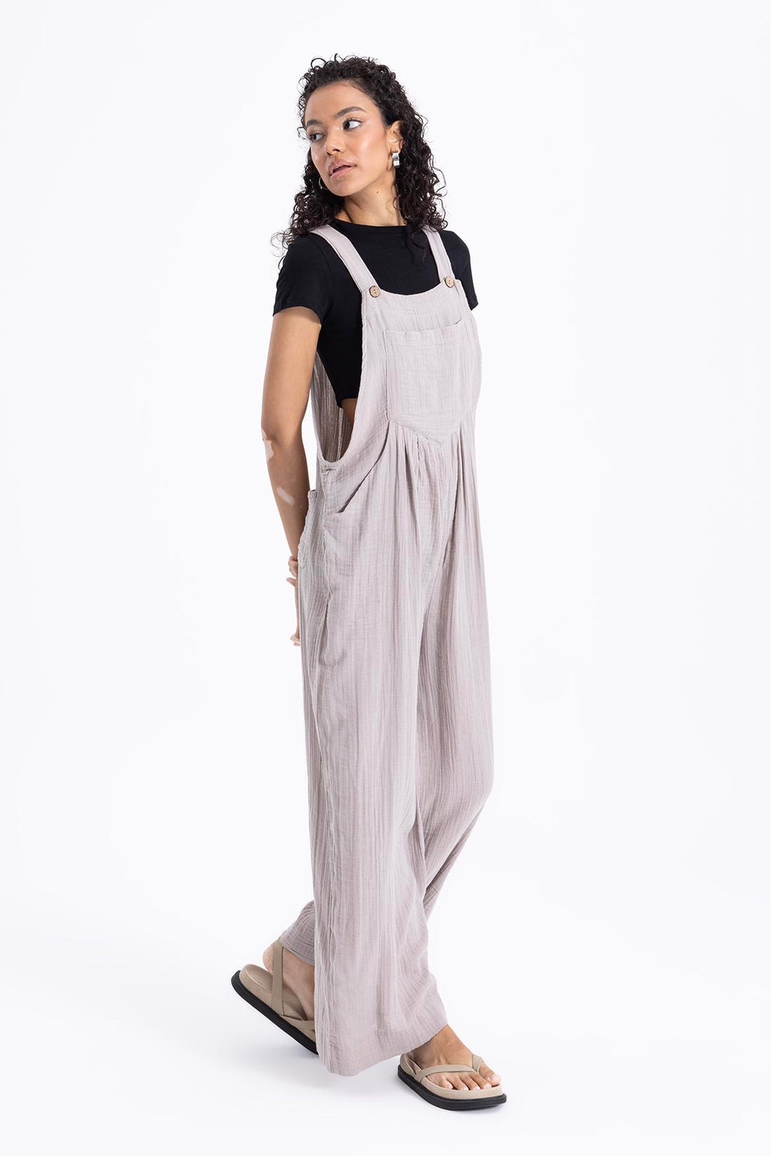 Gauze Jumpsuit