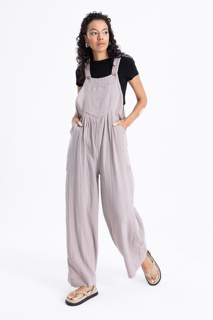 Gauze Jumpsuit