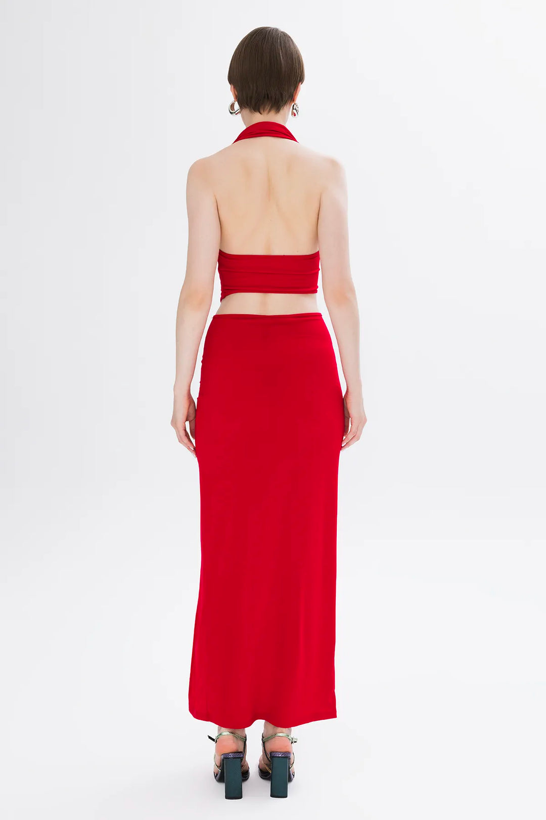 Scarlet Red Maxi Dress