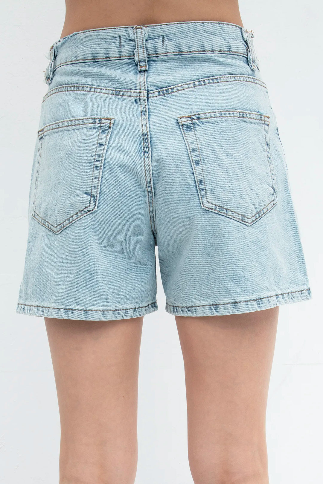 Denim Bermuda Shorts