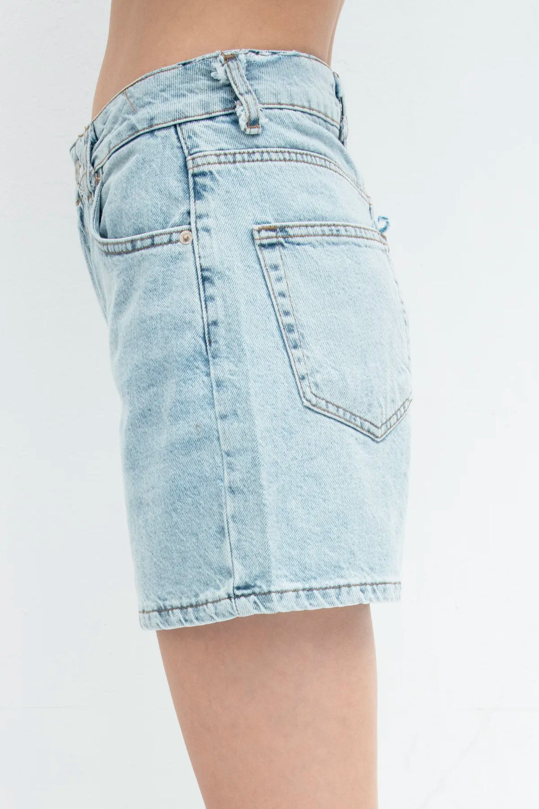 Denim Bermuda Shorts