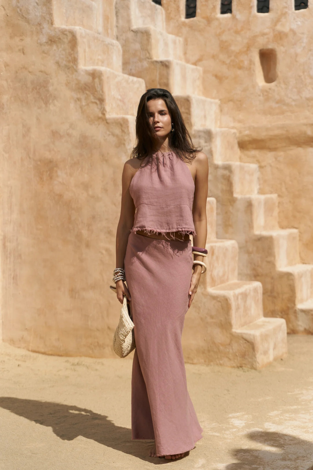 Velore Linen Skirt