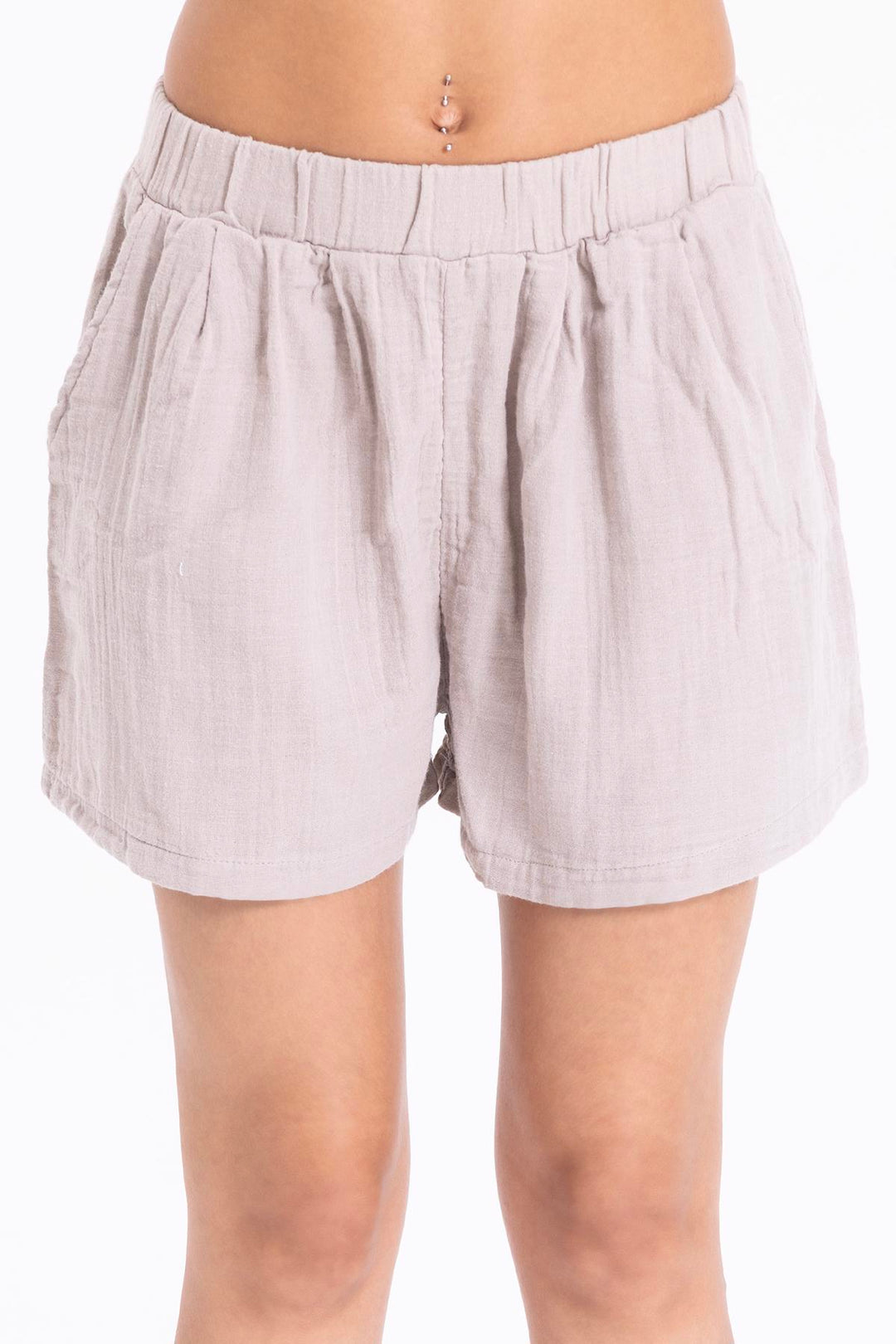 Gauze Mini Short