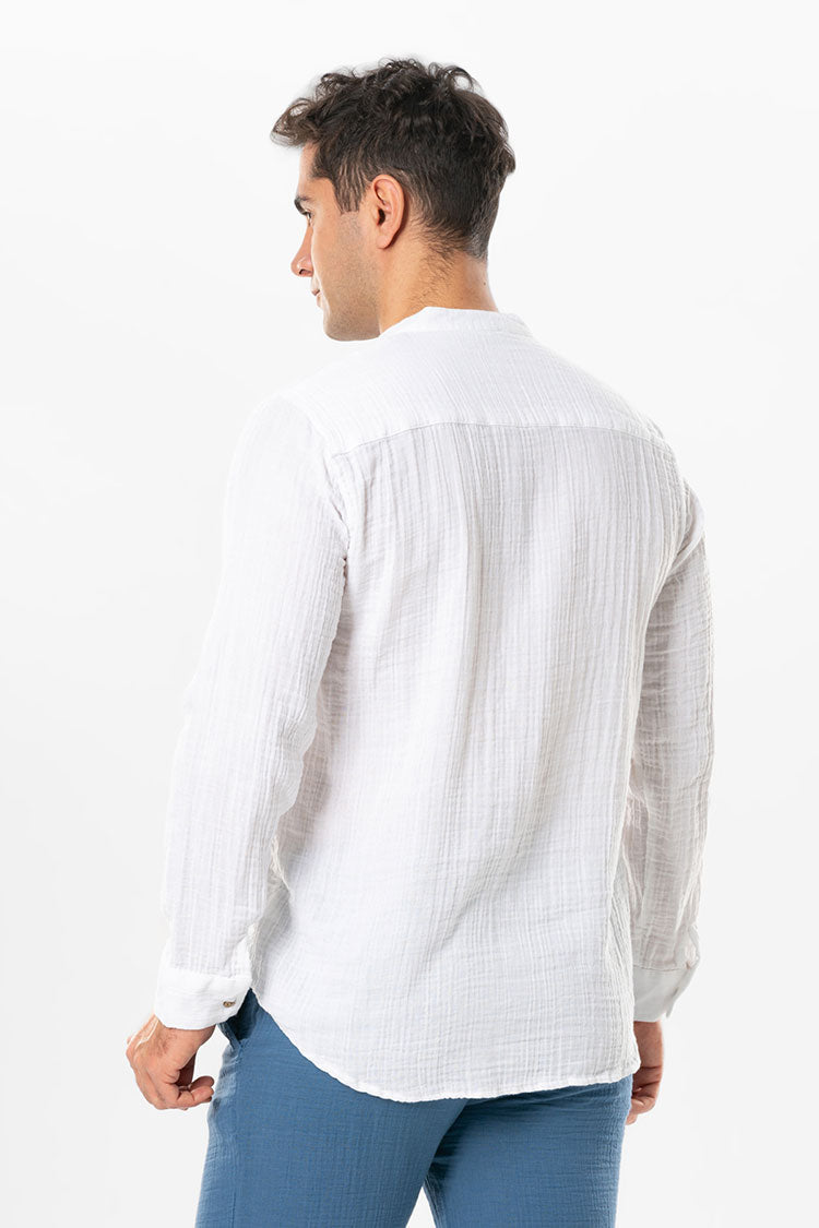 Men - Izmir Gauze Long Sleeve Shirt