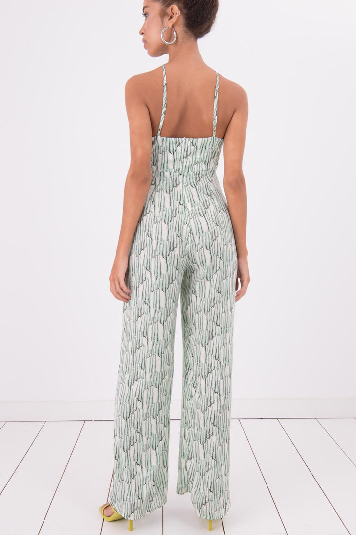 Cross Front Jumpsuit